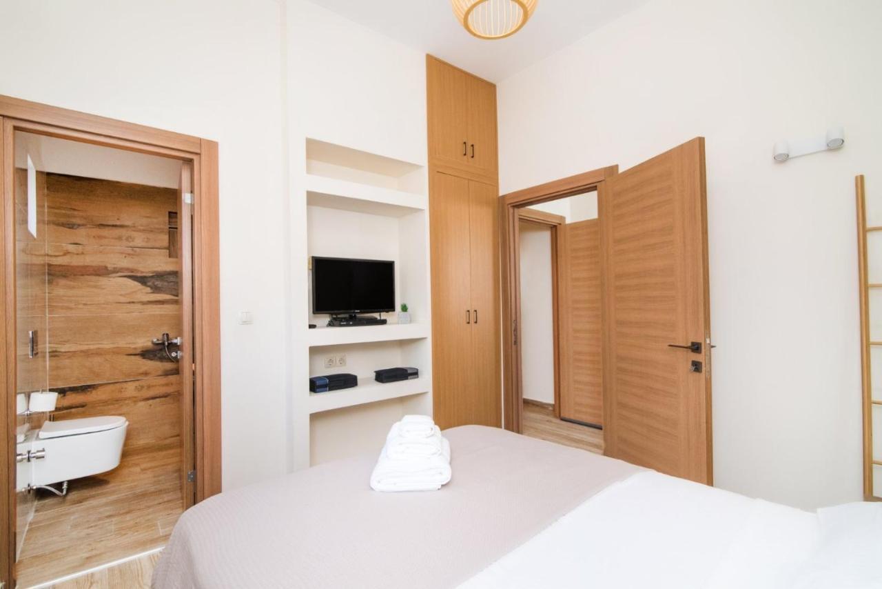 Playia Central - Kalyves Vacations Apartment Exteriör bild